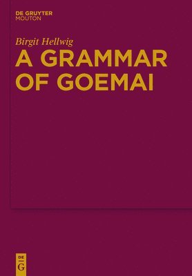 A Grammar of Goemai 1