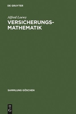 Versicherungsmathematik 1