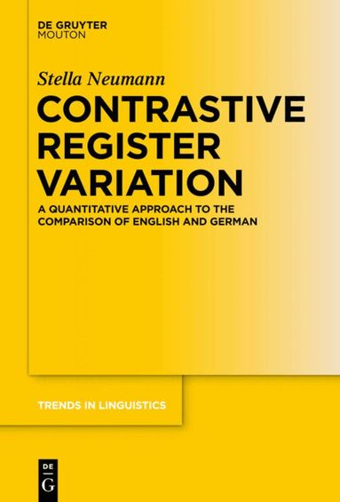 Stella Neumann - Contrastive Register Variation, Inbunden