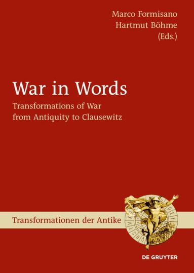 Marco Formisano, Hartmut Böhme - War in Words, Inbunden