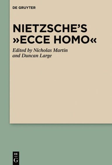 bokomslag Nietzsche's "Ecce Homo"