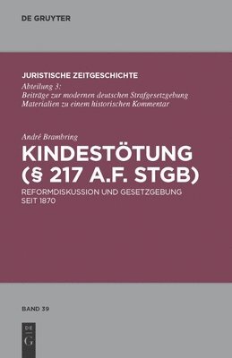 bokomslag Kindesttung ( 217 a.F. StGB)