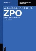 Hanns Prütting, Stefan Smid, Et Al - Einleitung; §§ 1-23, Inbunden