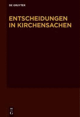 Entscheidungen in Kirchensachen seit 1946, Band 48, 1.1.-31.12.2006 1