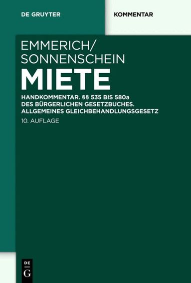 Volker Emmerich, Jürgen Sonnenschein, Volker Emmerich, André Haug, Christian Rolfs, Birgit Weitemeyer - Miete, Inbunden