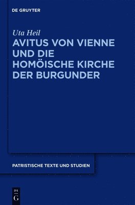Avitus Von Vienne Und Die Homische Kirche Der Burgunder 1