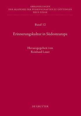 bokomslag Erinnerungskultur in Sdosteuropa