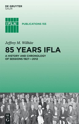 bokomslag 85 Years IFLA