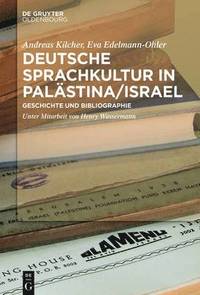 bokomslag Deutsche Sprachkultur in Palastina/Israel