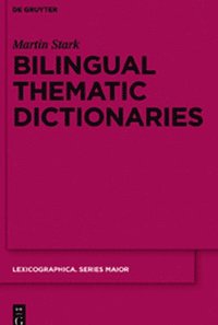 bokomslag Bilingual Thematic Dictionaries
