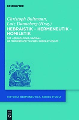 Hebraistik  Hermeneutik  Homiletik 1