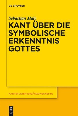 bokomslag Kant über die symbolische Erkenntnis Gottes