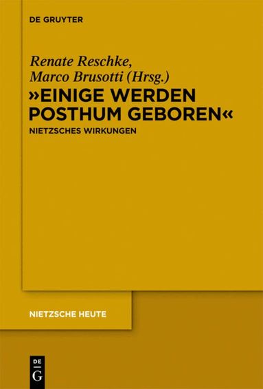 Renate Reschke, Marco Brusotti - "Einige werden posthum geboren", Inbunden
