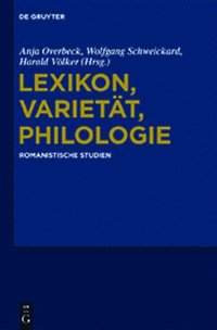 bokomslag Lexikon, Variett, Philologie