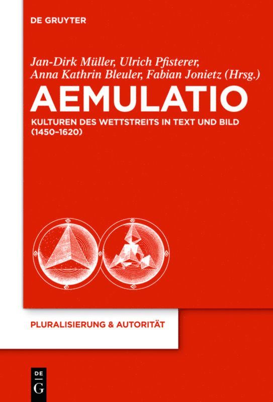 Jan-Dirk Müller, Ulrich Pfisterer, Anna Kathrin Bleuler, Fabian Jonietz - Aemulatio, Inbunden