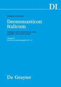 Wolfgang Schweickard - Derivati Da Nomi Geografici (R-Z), Inbunden. Tillgänglighet: Tillfälligt slut