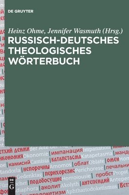 bokomslag Russisch-Deutsches Theologisches Wörterbuch (Rdthw): Mit Über 4300 Fachbegriffen