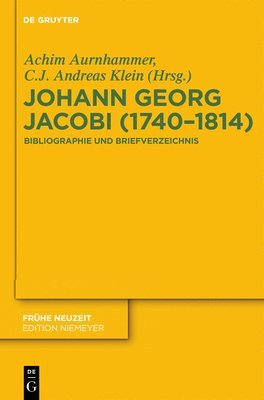 bokomslag Johann Georg Jacobi (1740-1814)