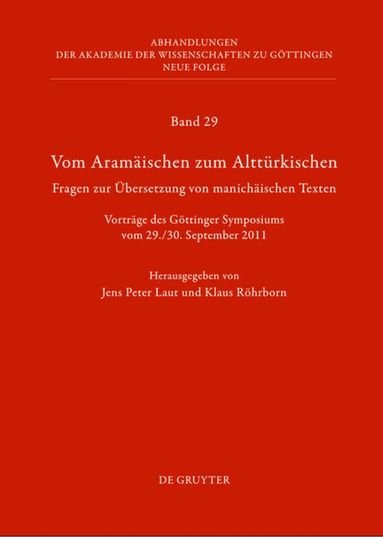 Jens Peter Laut, Klaus Röhrborn - Vom Aramäischen zum Alttürkischen, Inbunden