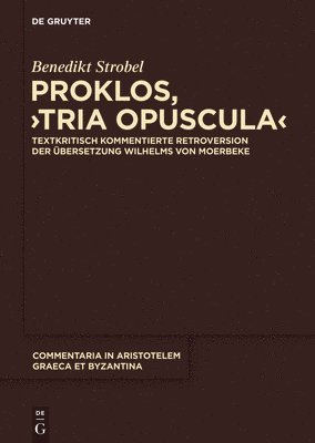 Proklos, &quot;Tria opuscula&quot; 1