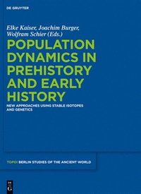 bokomslag Population Dynamics in Prehistory and Early History