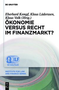 bokomslag konomie versus Recht im Finanzmarkt?
