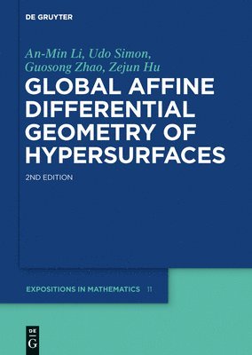Global Affine Differential Geometry of Hypersurfaces 1