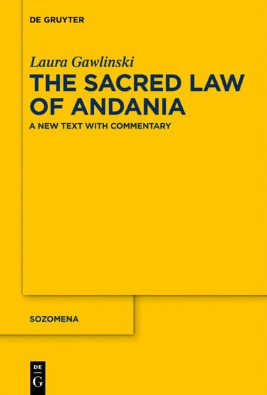 Laura Gawlinski - Sacred Law of Andania, Inbunden