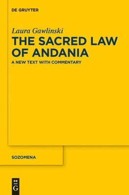 The Sacred Law of Andania 1