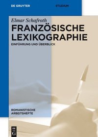 bokomslag Franzsische Lexikographie