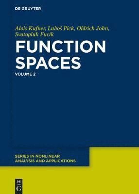 Function Spaces, 2 1