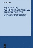 bokomslag Bgh-Rechtsprechung Strafrecht 2011: Die Wichtigsten Entscheidungen Mit Erlauterungen Und Praxishinweisen