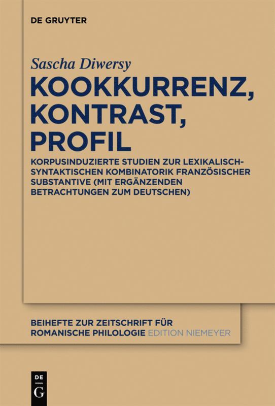 Sascha Diwersy - Kookkurrenz, Kontrast, Profil, Inbunden