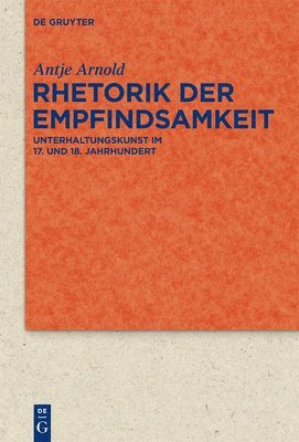 Rhetorik der Empfindsamkeit 1