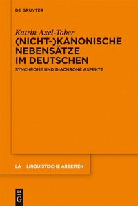 bokomslag (Nicht-)kanonische Nebenstze im Deutschen