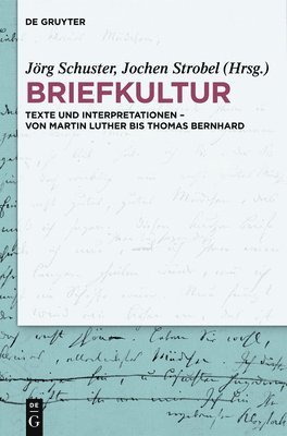 Jörg Schuster, Jochen Strobel - Briefkultur, Inbunden