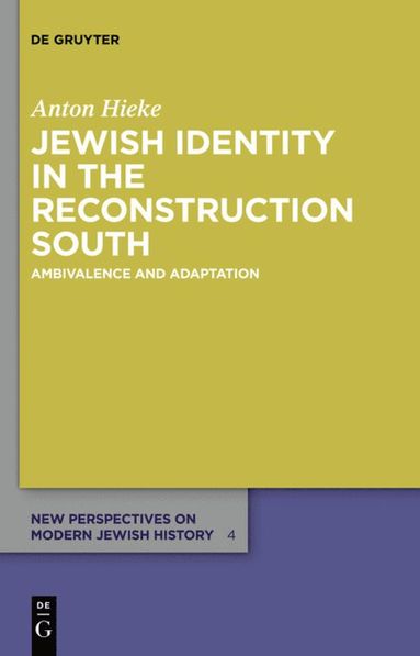 bokomslag Jewish Identity in the Reconstruction South