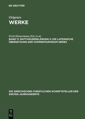 Erich Klostermann, Ursula Treu - Matthäuserklärung II, Inbunden