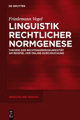 bokomslag Linguistik rechtlicher Normgenese