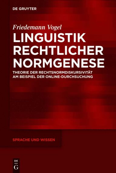 bokomslag Linguistik rechtlicher Normgenese