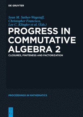 bokomslag Progress in Commutative Algebra 2