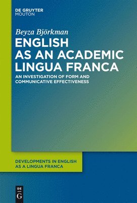bokomslag English as an Academic Lingua Franca
