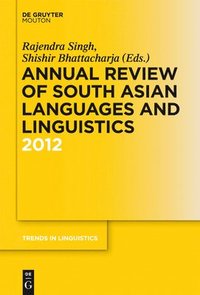 bokomslag Annual Review of South Asian Languages and Linguistics