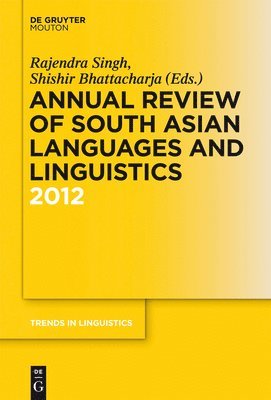 bokomslag Annual Review of South Asian Languages and Linguistics