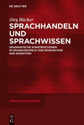 bokomslag Sprachhandeln und Sprachwissen