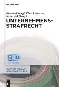 Unternehmensstrafrecht 1