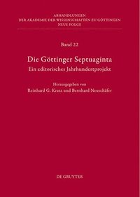 bokomslag Die Gttinger Septuaginta