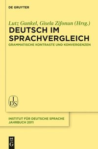bokomslag Deutsch im Sprachvergleich