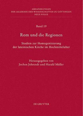 Jochen Johrendt, Harald Müller - ROM Und Die Regionen, Inbunden