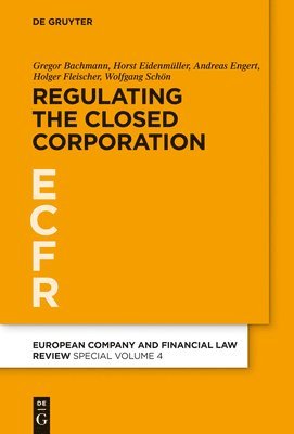 Regulating the Closed Corporation 1